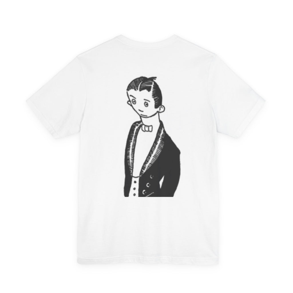 Vintage Gentlemen Illustration T-Shirt | Retro Dapper Man Tee