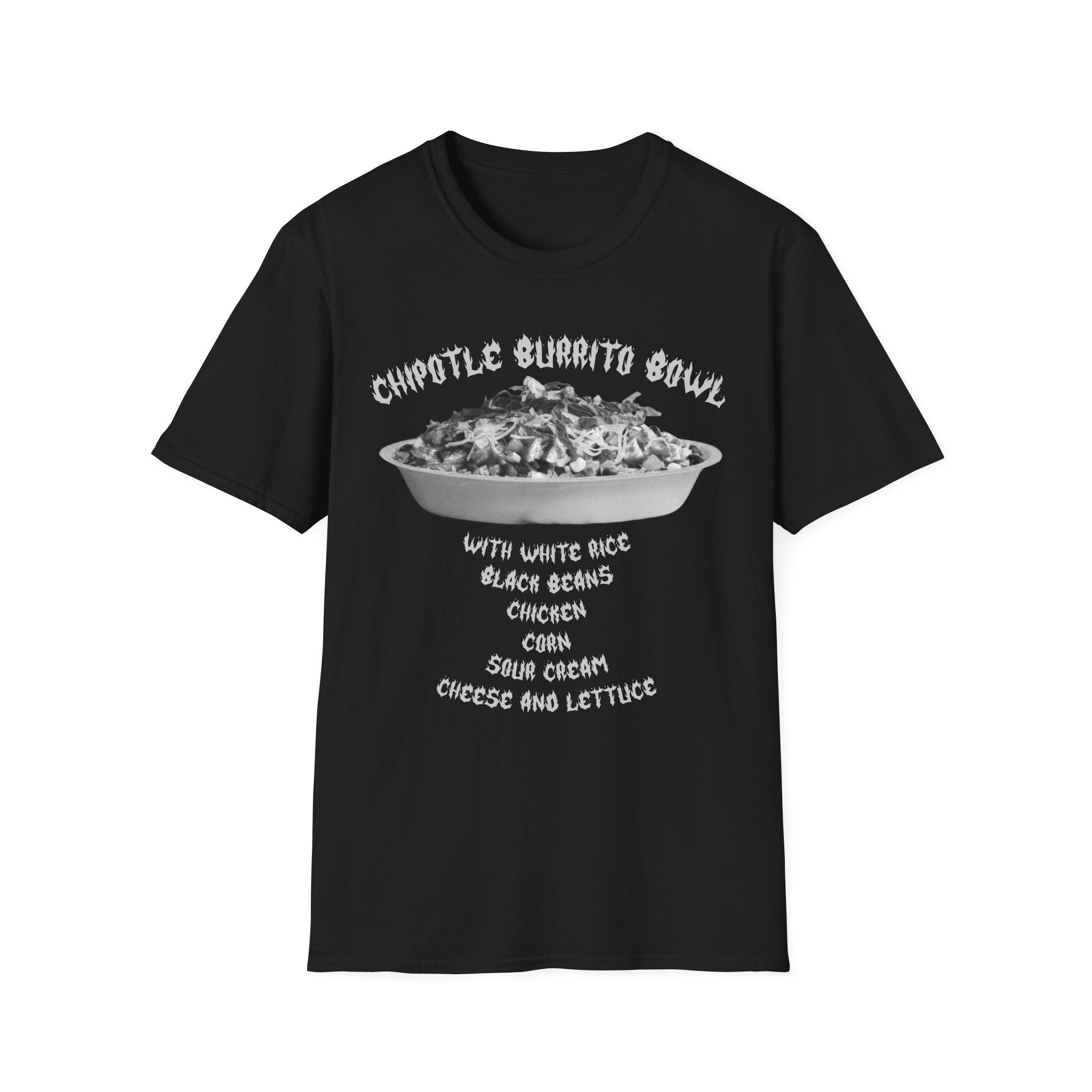 Chipotle Burrito Bowl Tee